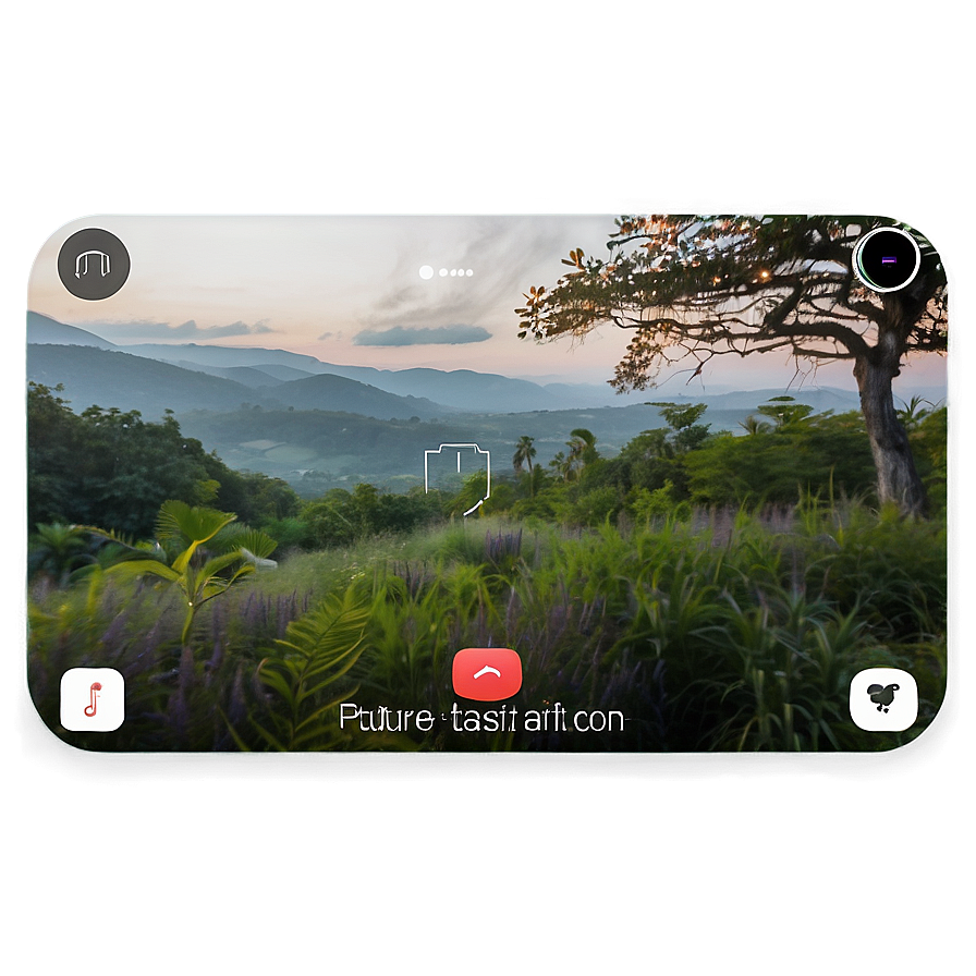 Facetime Call In Nature Setting Png Pwn16 PNG image