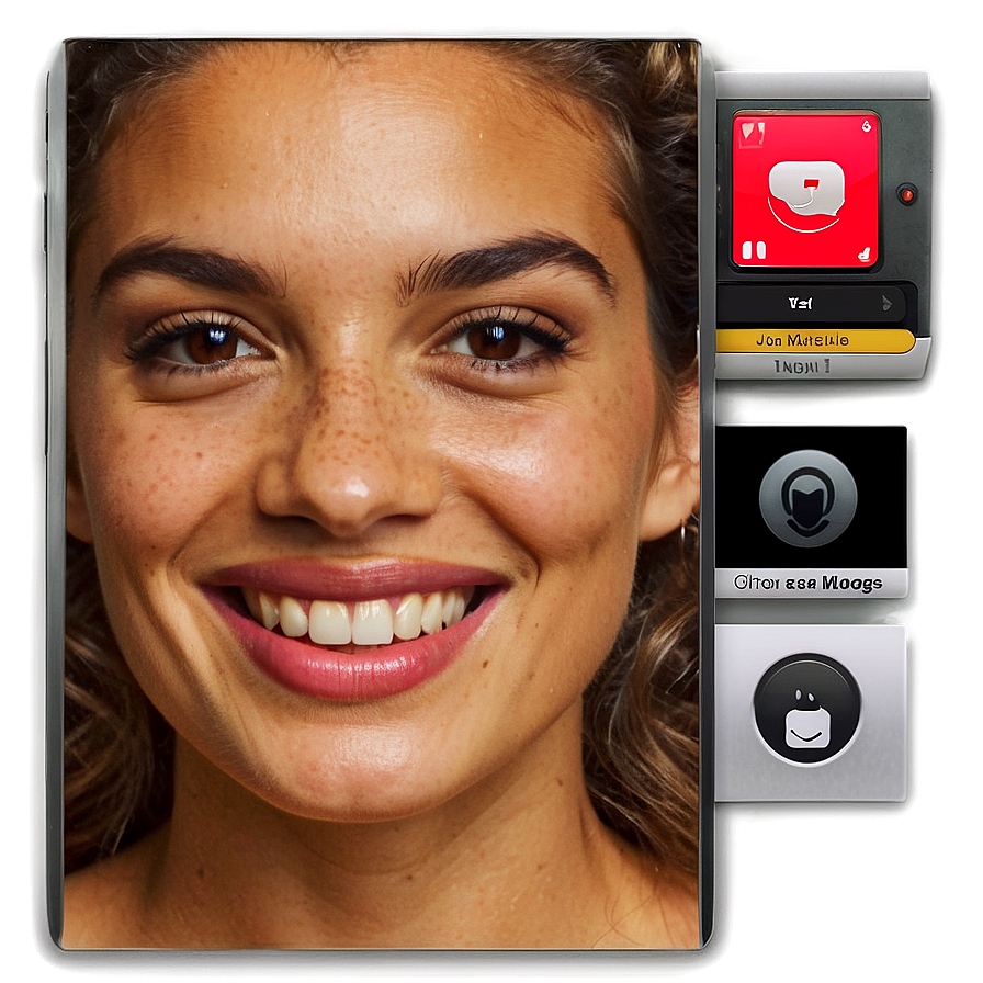 Facetime Call In Progress Screen Png Hkj59 PNG image