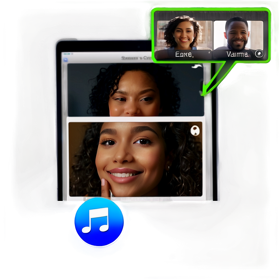 Facetime Call Recording Screen Png Ixc25 PNG image