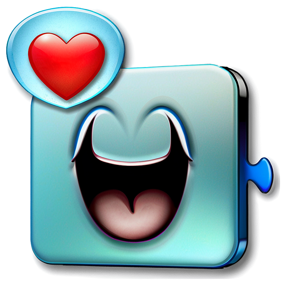 Facetime Call With Love Emoji Png Aqt3 PNG image