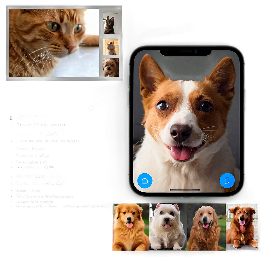 Facetime Call With Pets Png Ris59 PNG image