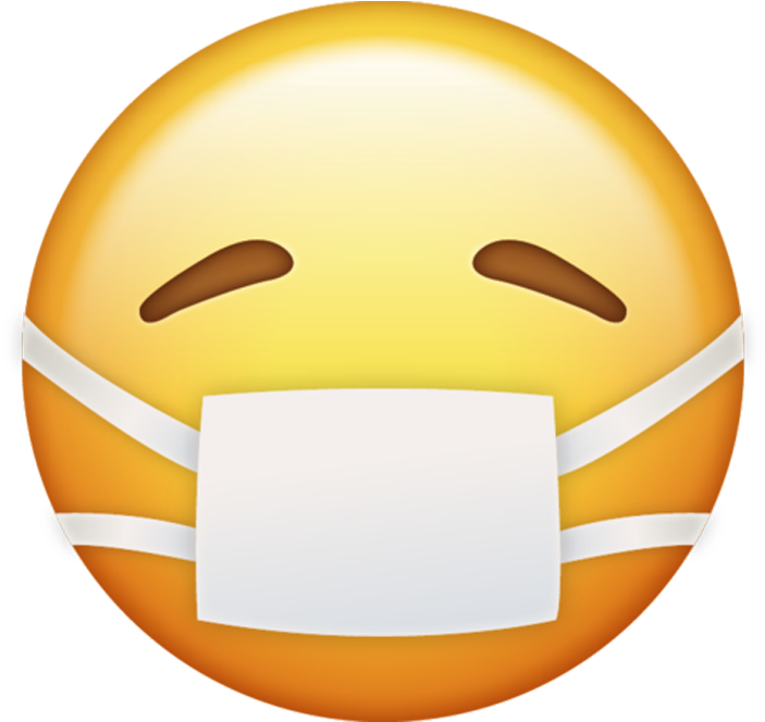 Facewith Medical Mask Emoji PNG image