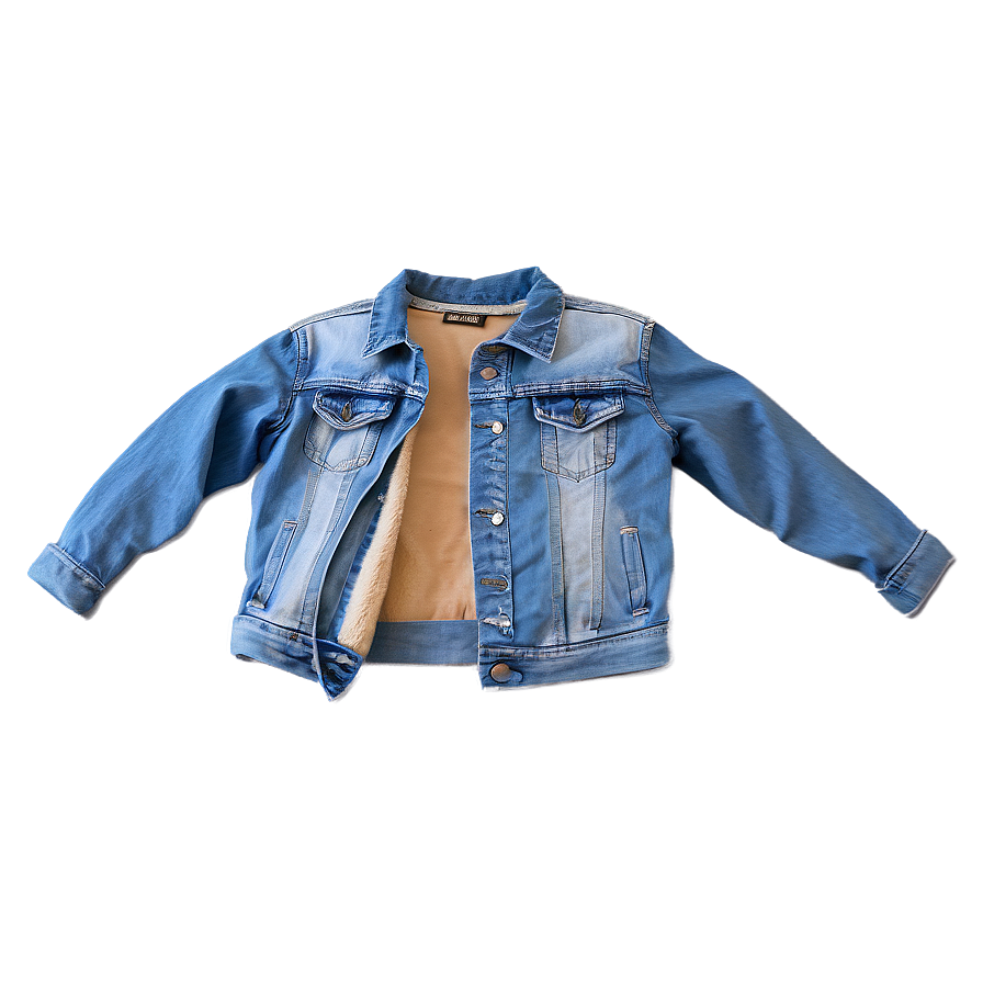 Faded Blue Jean Jacket Png 31 PNG image