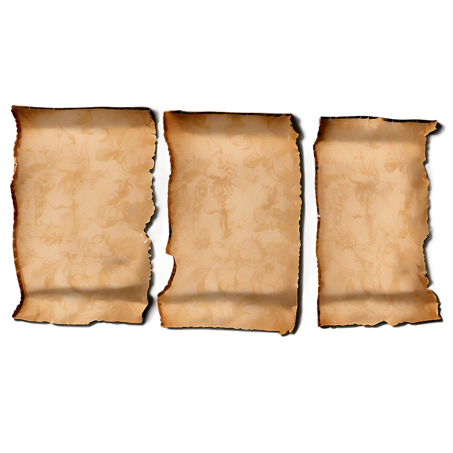 Faded Burned Paper Png Gxx PNG image