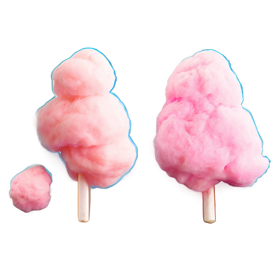 Fairy Floss Cotton Candy Png 06122024 PNG image