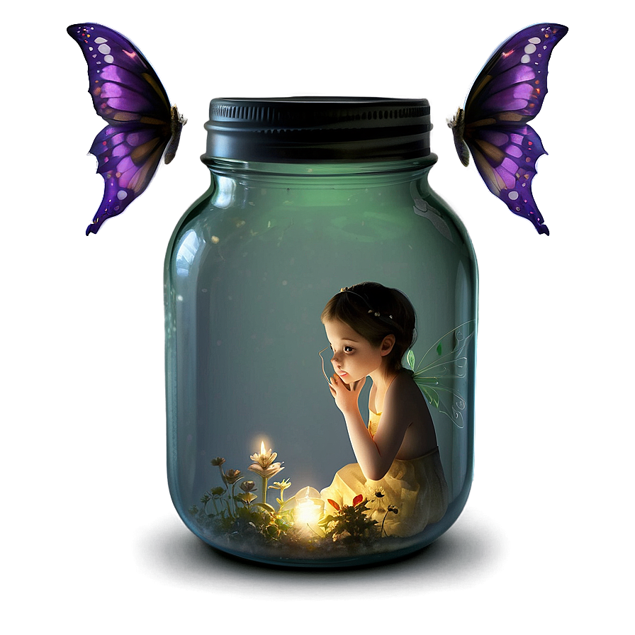 Fairy In A Jar Png 05062024 PNG image