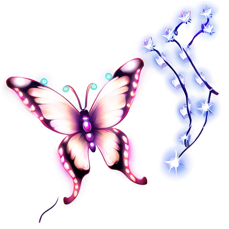 Fairy Light Butterfly Png Twq PNG image