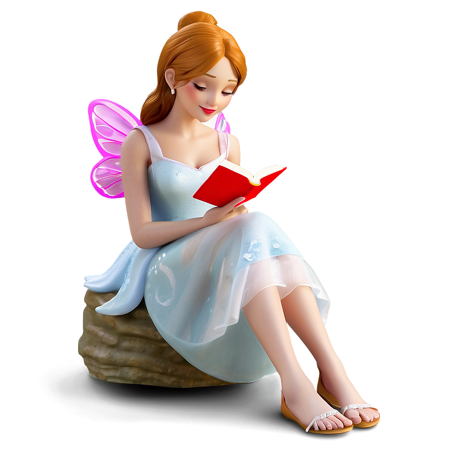 Fairy Reading A Book Png 63 PNG image