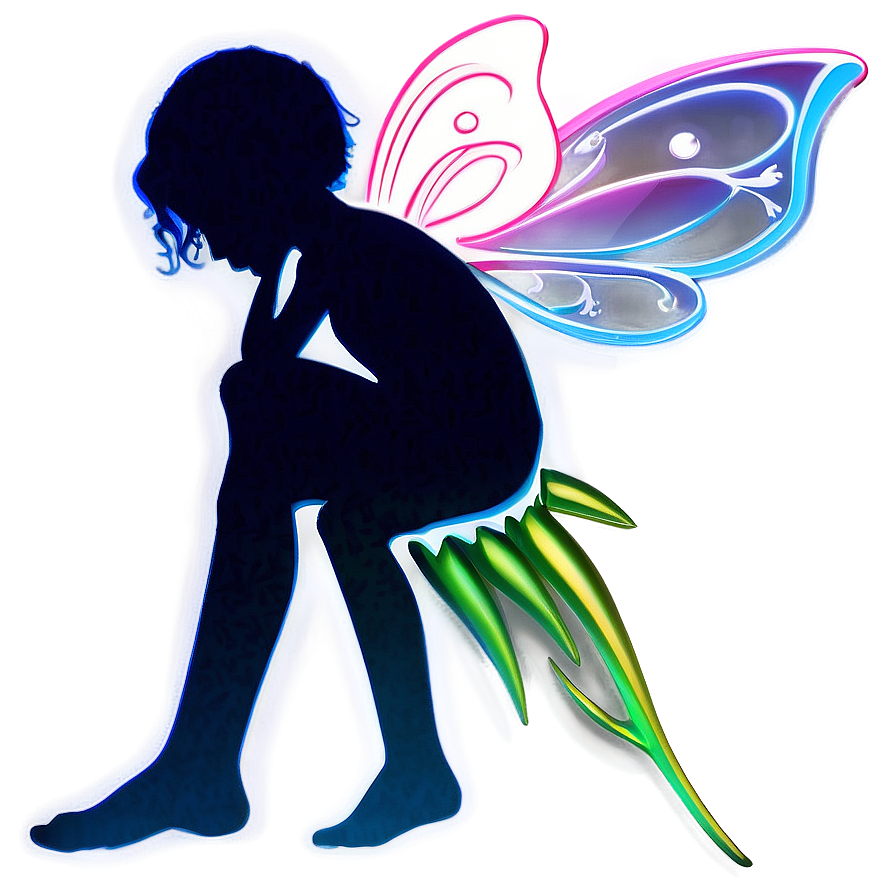 Fairy Silhouette Png Vml70 PNG image