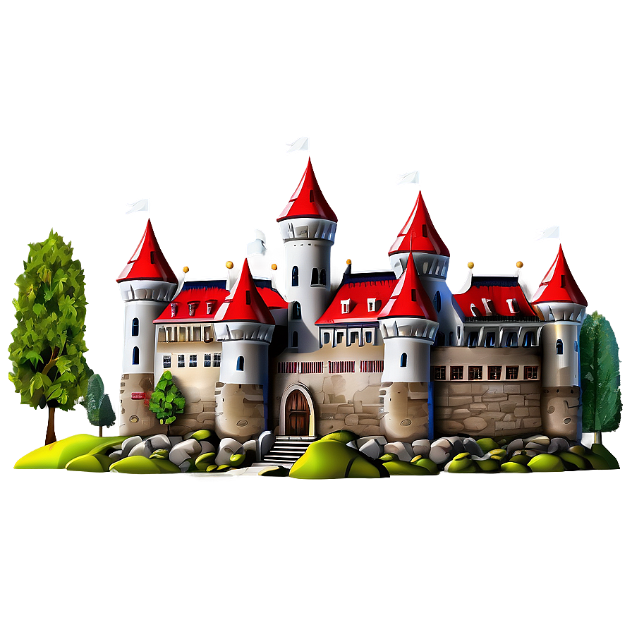 Fairy Tale Castle Png 05032024 PNG image