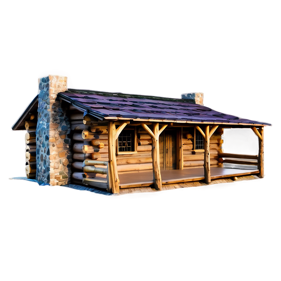 Fairy Tale Log Cabin Png 06122024 PNG image