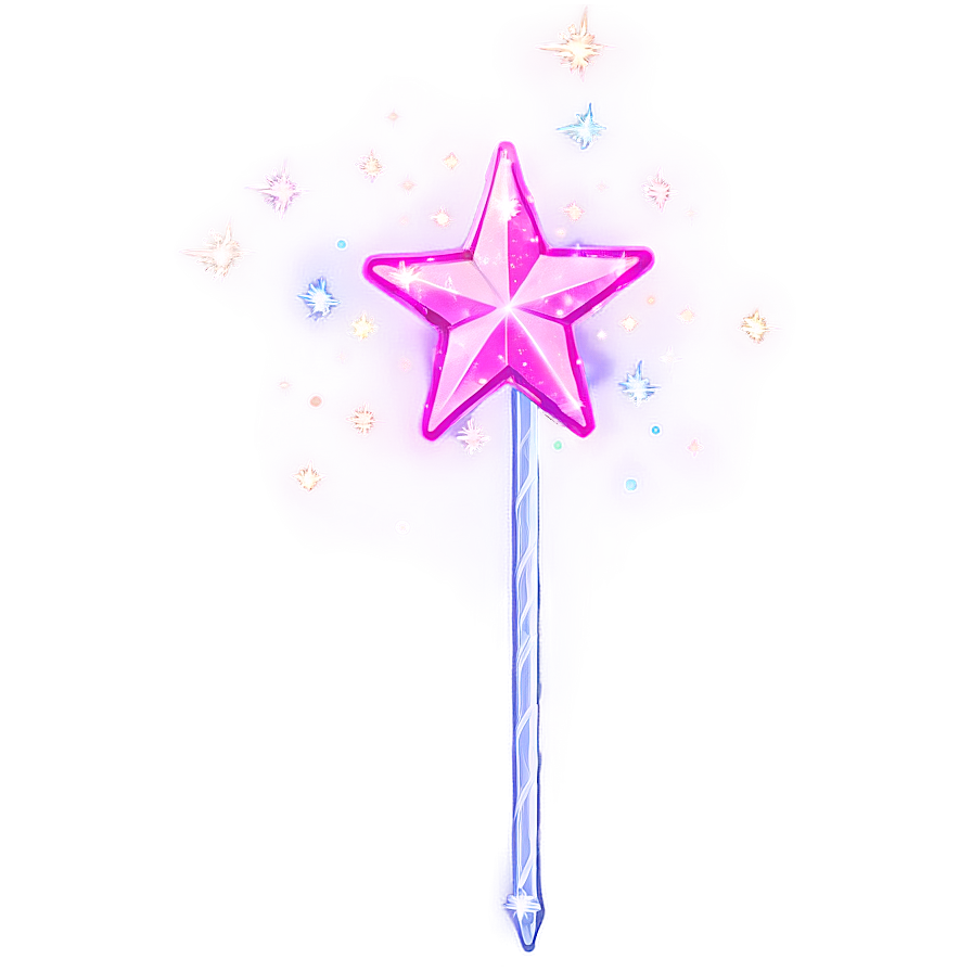 Fairy Wand With Sparkles Png 06292024 PNG image