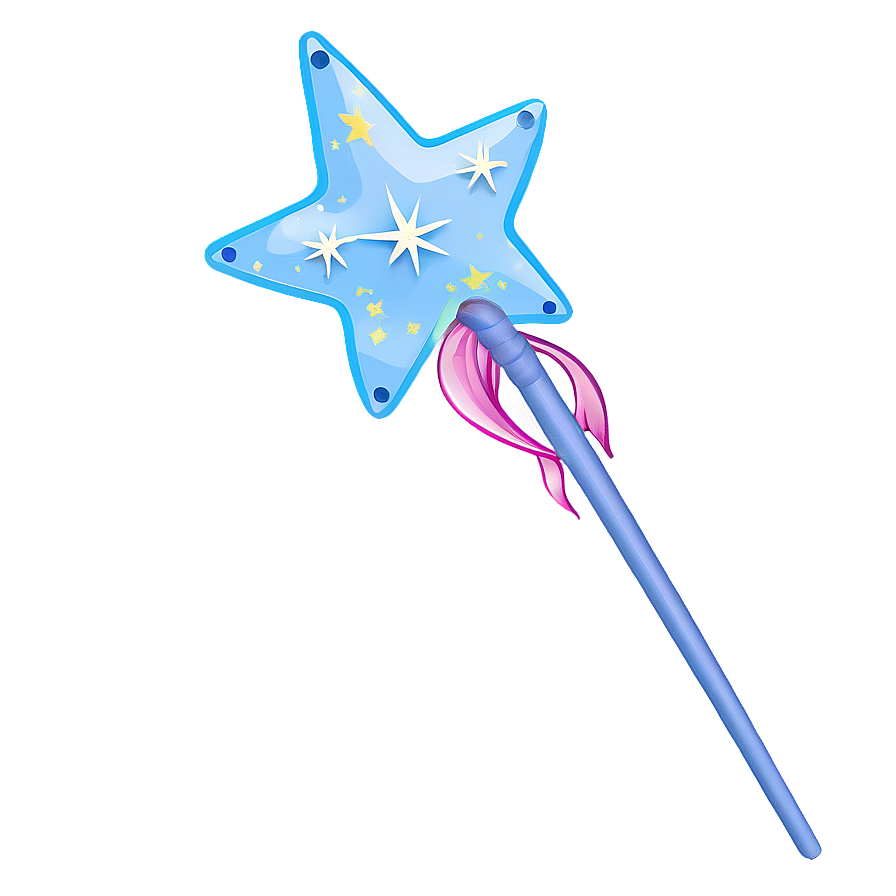 Fairy Wand With Stars Png 06292024 PNG image