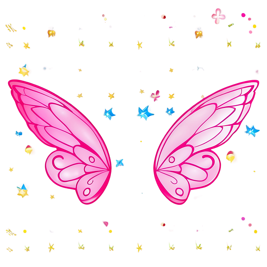 Fairy Wings For Party Invitations Png Ivj PNG image