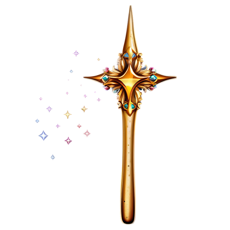 Fairytale Magic Wand Png 12 PNG image