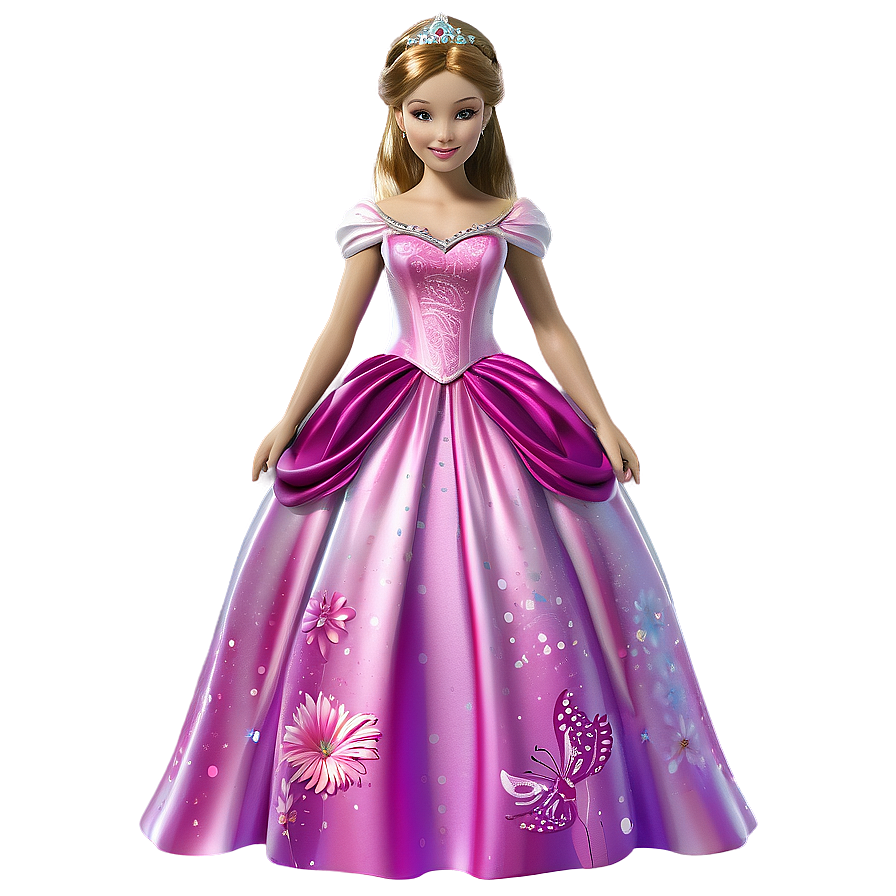 Fairytale Princess Dress Png Chu40 PNG image