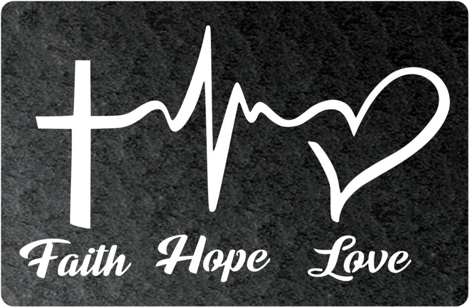 Faith Hope Love Graphic PNG image