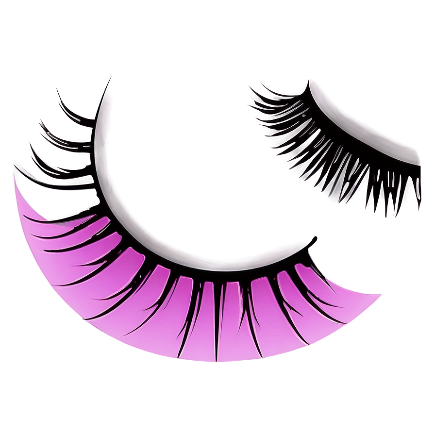 Fake Lashes Set Png Dls18 PNG image