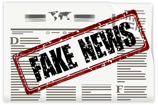 Fake News Stamp On Document PNG image