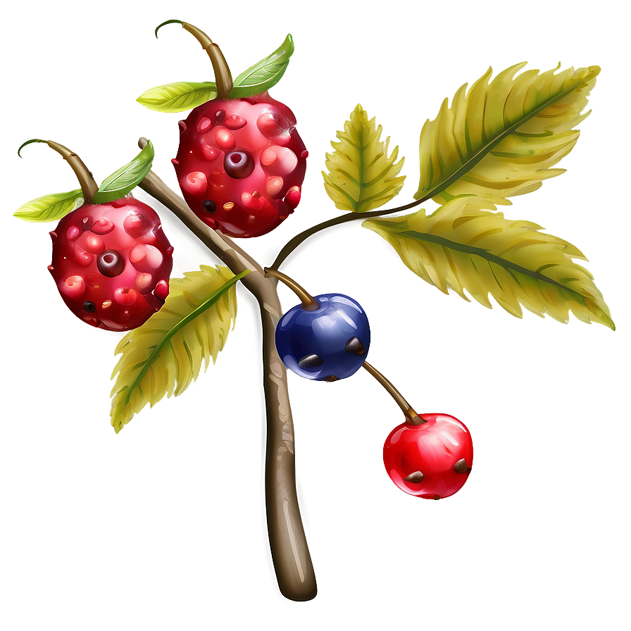 Fall Berries Png 05212024 PNG image