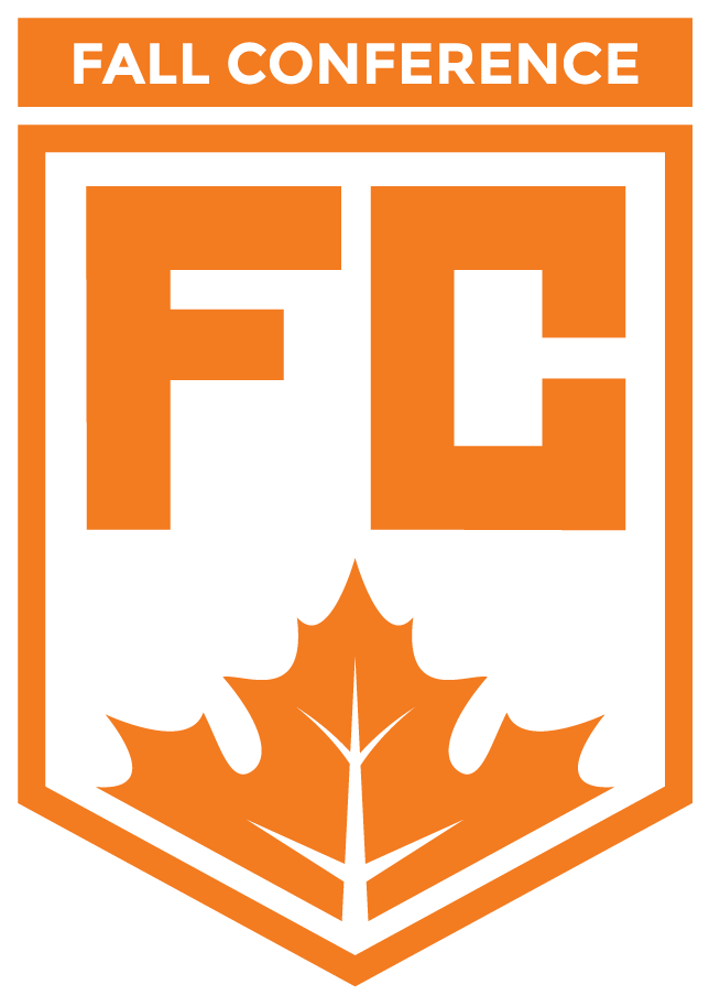 Fall Conference Logowith Leaf PNG image