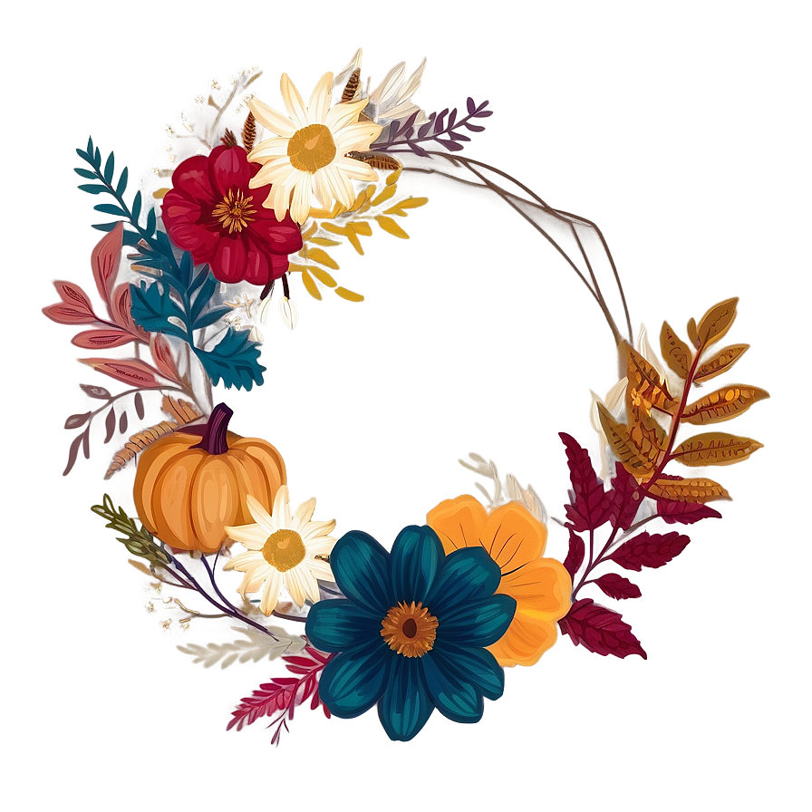 Fall Floral Magic Png Rxe66 PNG image