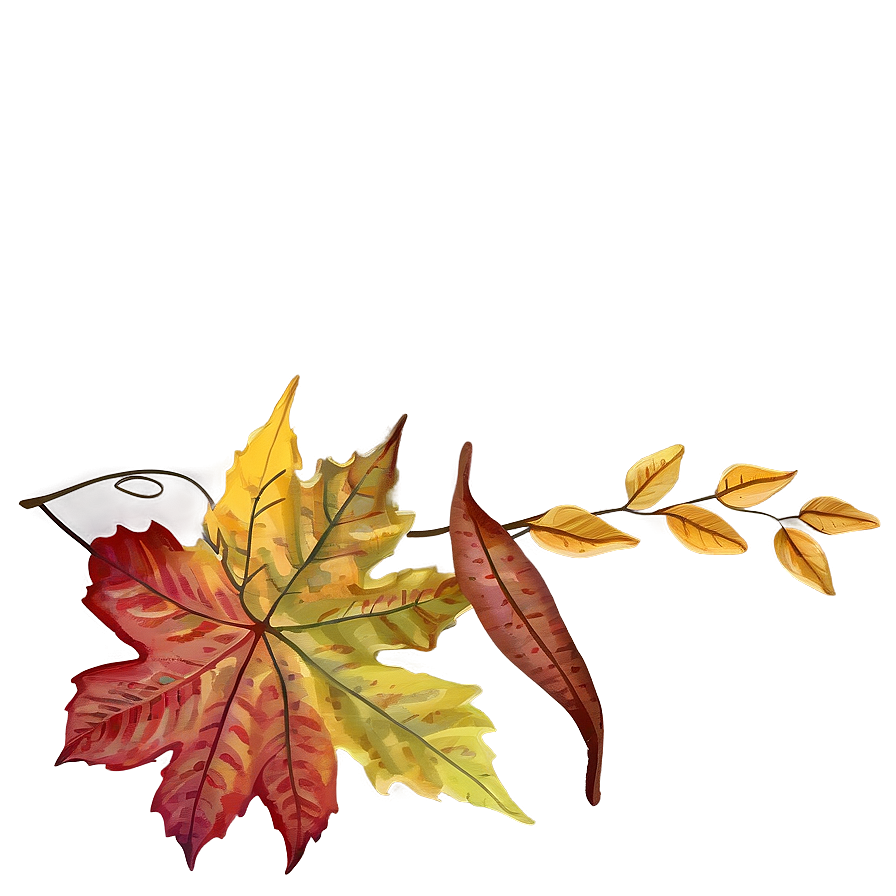 Fall Leaves Arrangement Png Cpb PNG image