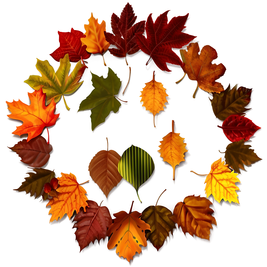 Fall Leaves C PNG image