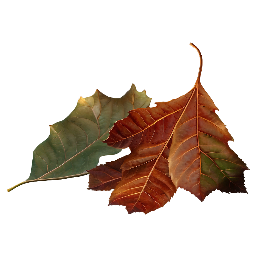 Fallen Leaves Autumn Scene Png Vkw2 PNG image