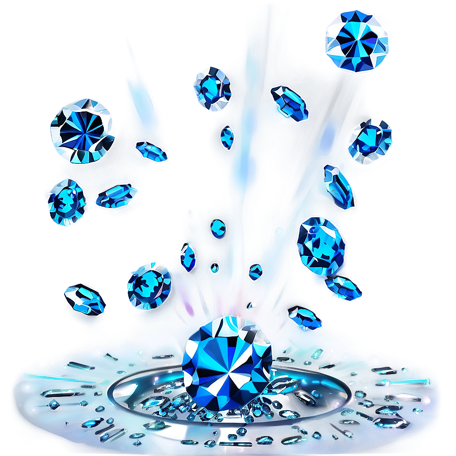 Falling Diamonds Fantasy Png 82 PNG image