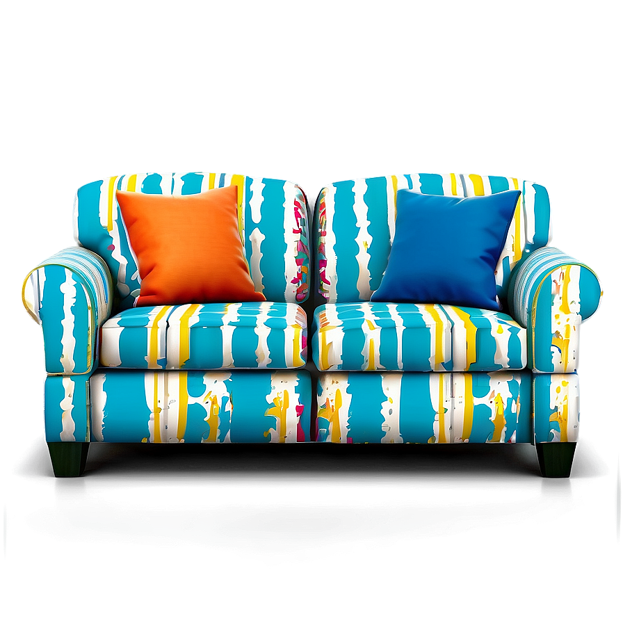 Family-friendly Sofa Design Png 05252024 PNG image