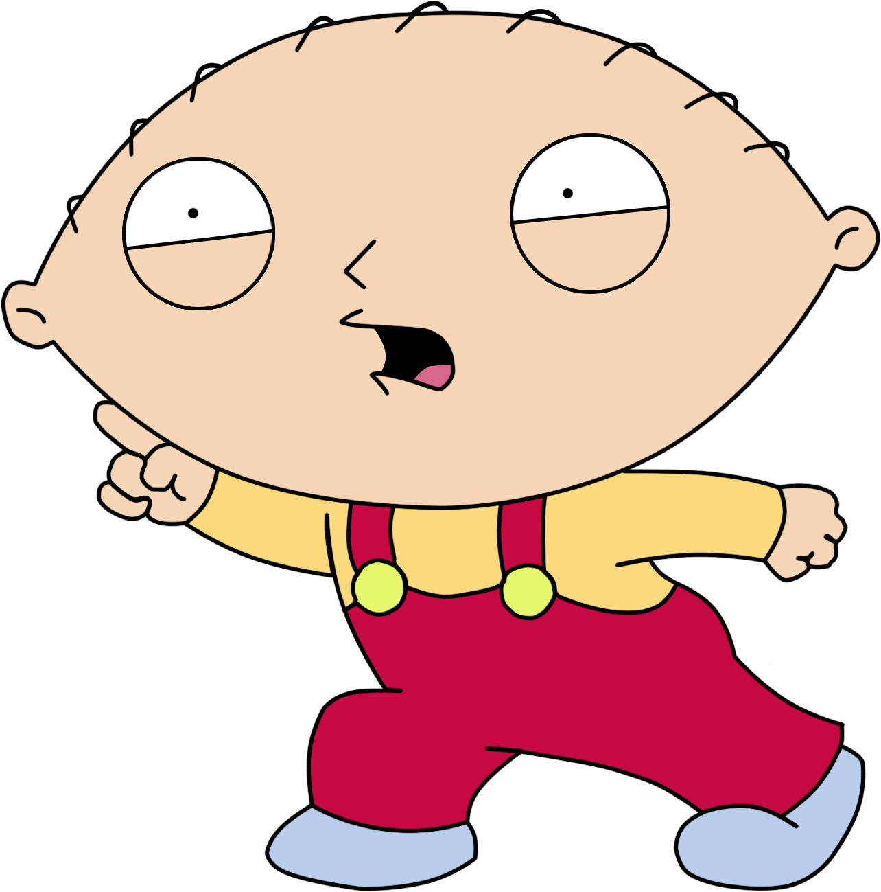 Family Guy Character Stewie Walking PNG image