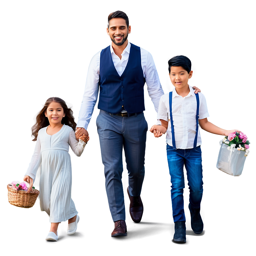 Family Holding Hands Png Wmn PNG image