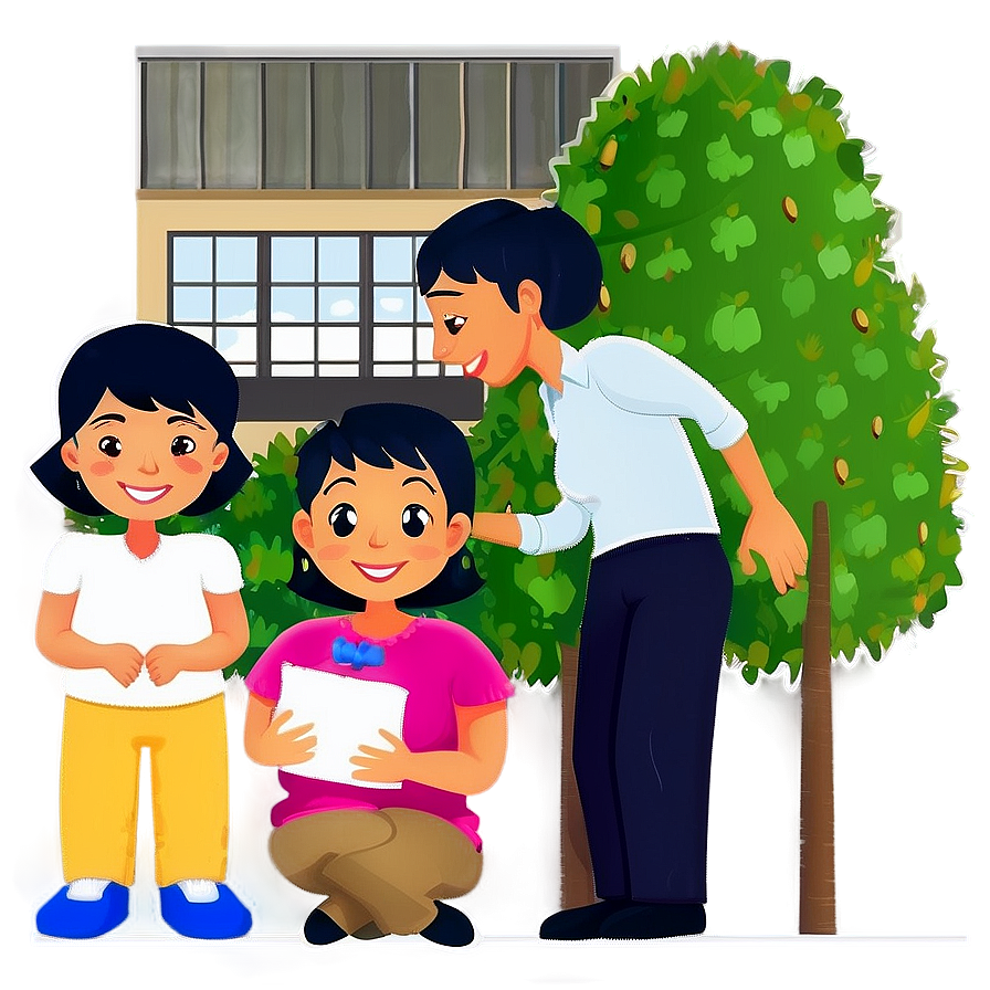 Family Home Clipart Png 06262024 PNG image