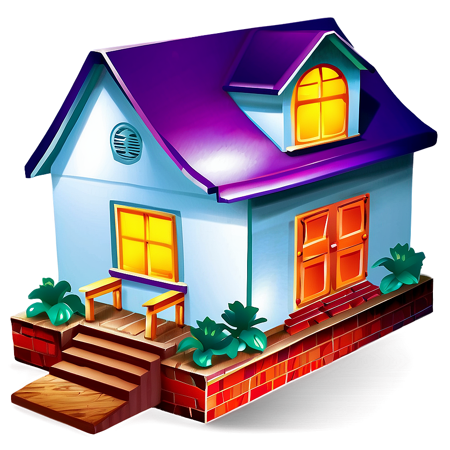 Family House Clipart Png Cuy36 PNG image