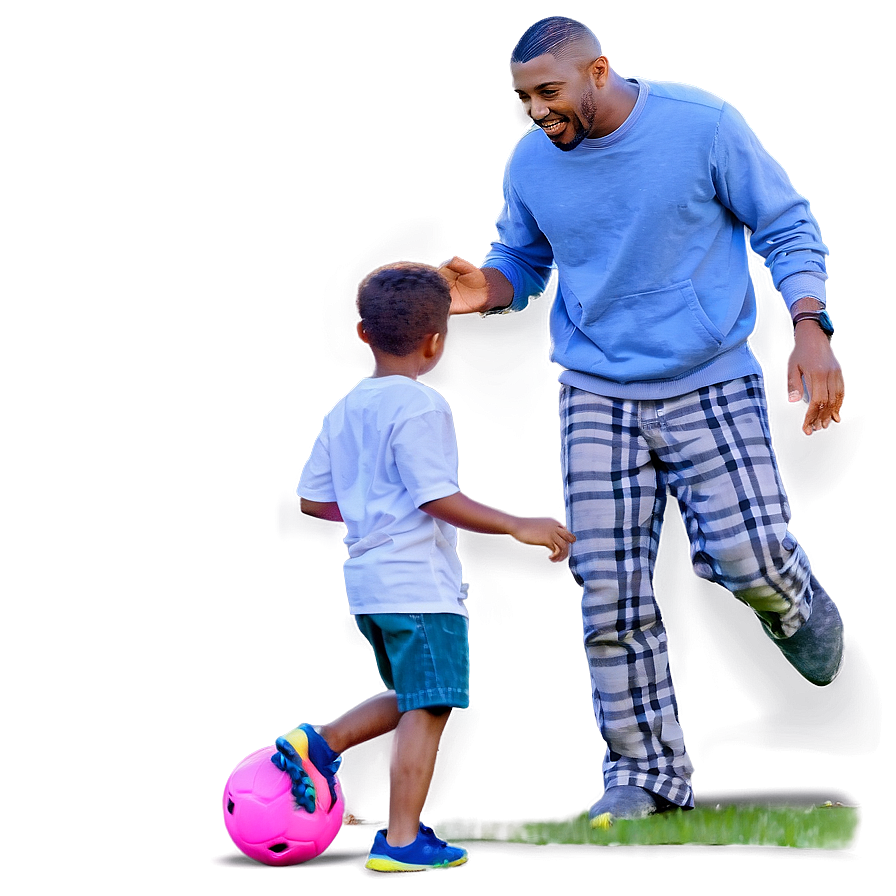 Family Playing Football Png 18 PNG image