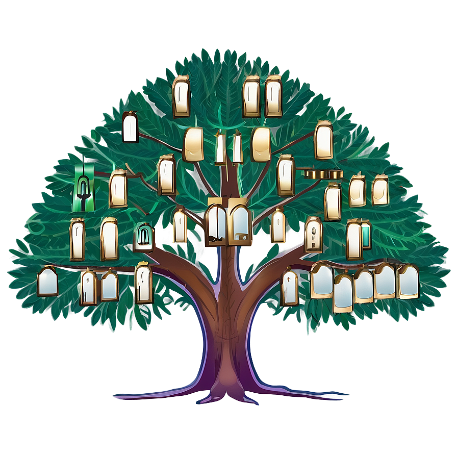 Family Reunion Heritage Tree Png Pxl PNG image