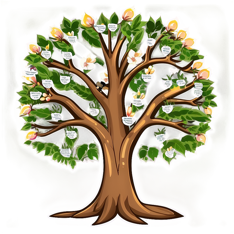 Family Reunion Tree Of Memories Png 92 PNG image