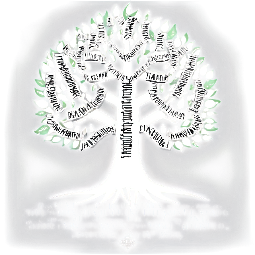 Family Reunion Tree With Quotes Png Stg PNG image