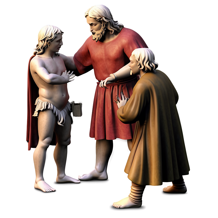 Famous Renaissance Scene Png Keu PNG image