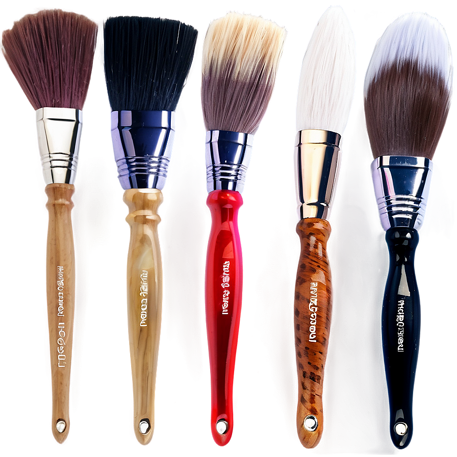 Fan Paint Brushes Png 2 PNG image