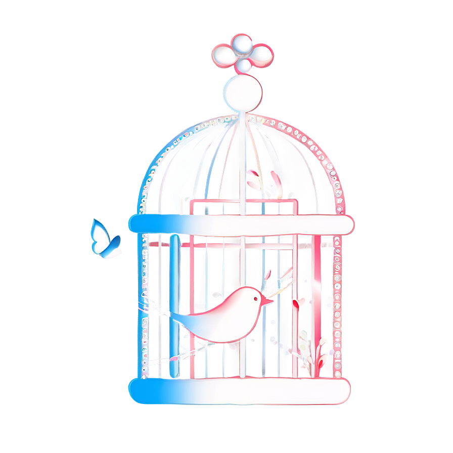 Fancy Birdcage Decoration Png 06122024 PNG image