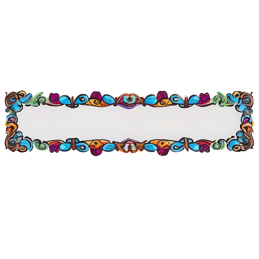 Fancy Cute Border Png Ycl84 PNG image