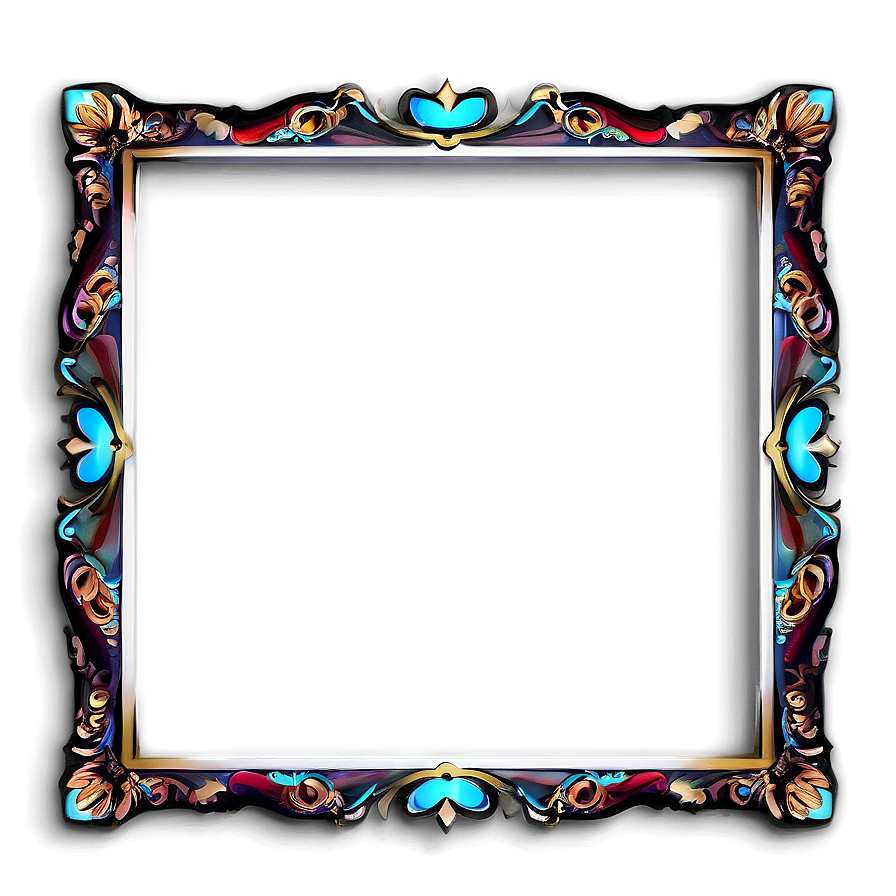 Fancy Frame Border Png 96 PNG image