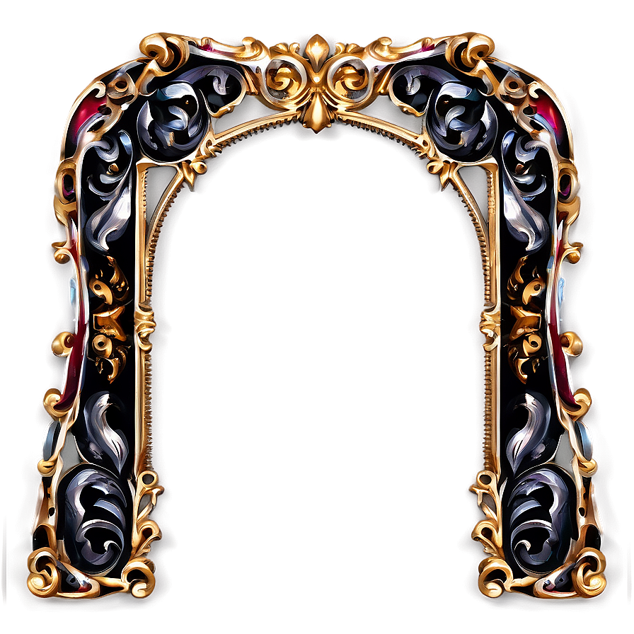 Fancy Gothic Frame Png 56 PNG image