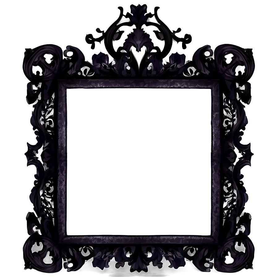 Fancy Gothic Frame Png Vys45 PNG image