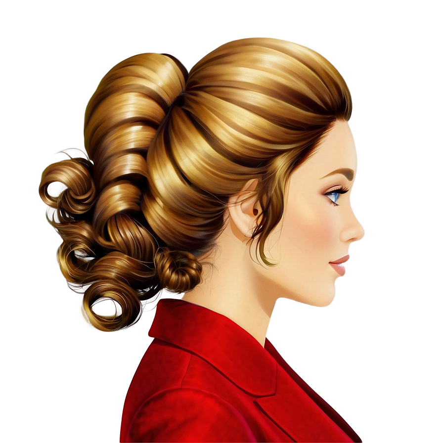 Fancy Hair Clipart Png Qav PNG image