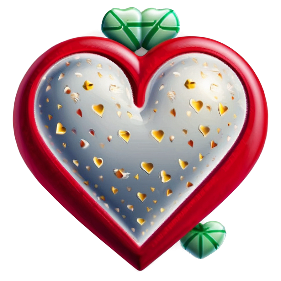 Fancy Heart Emoji Png Design Ekv26 PNG image