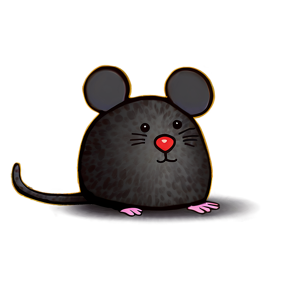 Fancy Mouse Drawing Png 05042024 PNG image