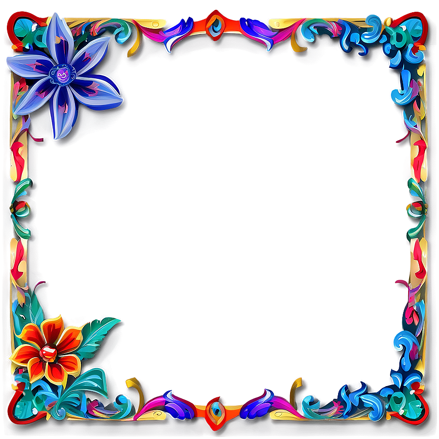 Fancy Photo Border Png Fxl PNG image